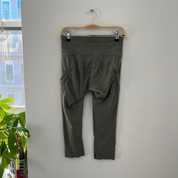 Lululemon Green Fast & Free Leggings Size 6 - Picture 6 of 6